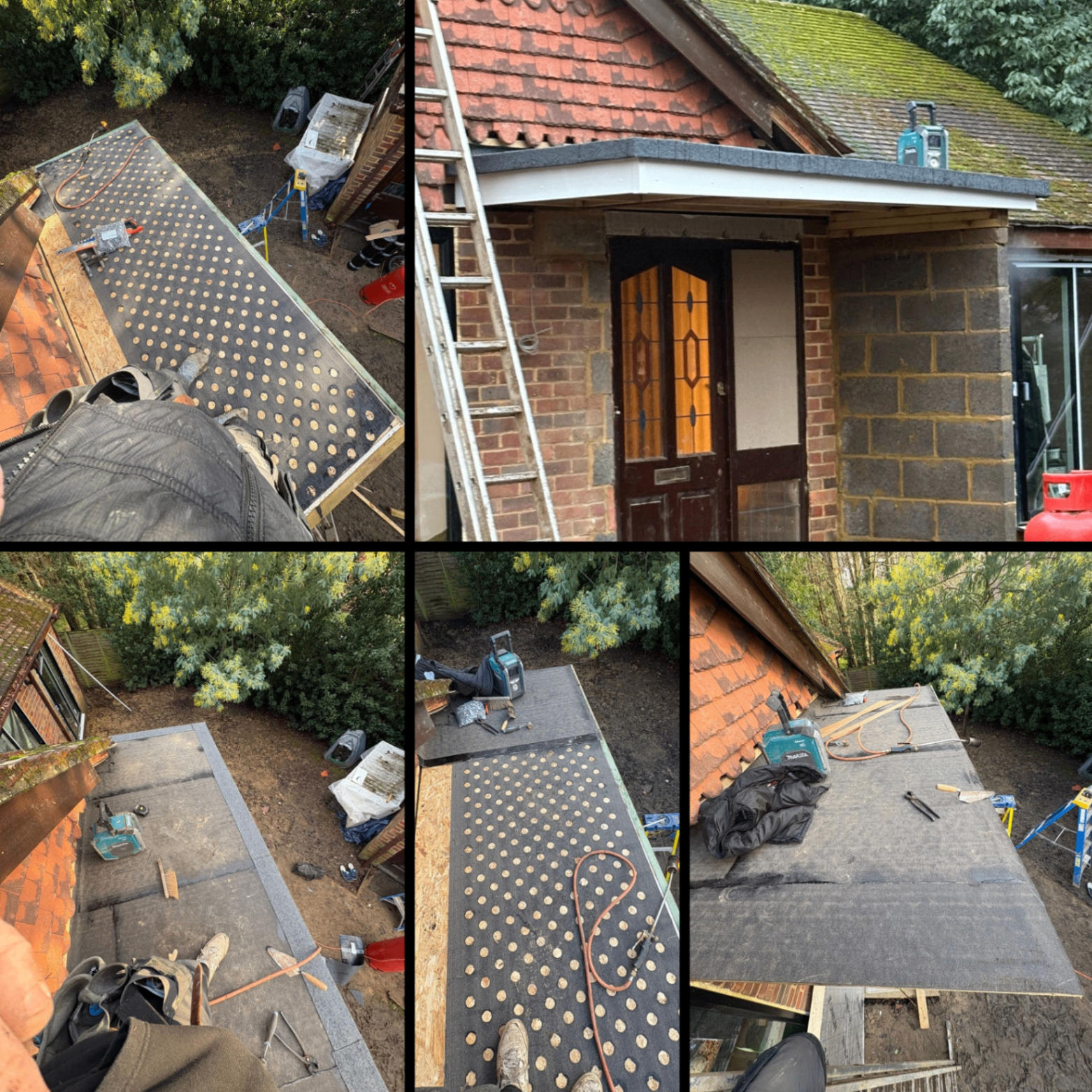 3 Layer Torch On Flat Roof - Surrey