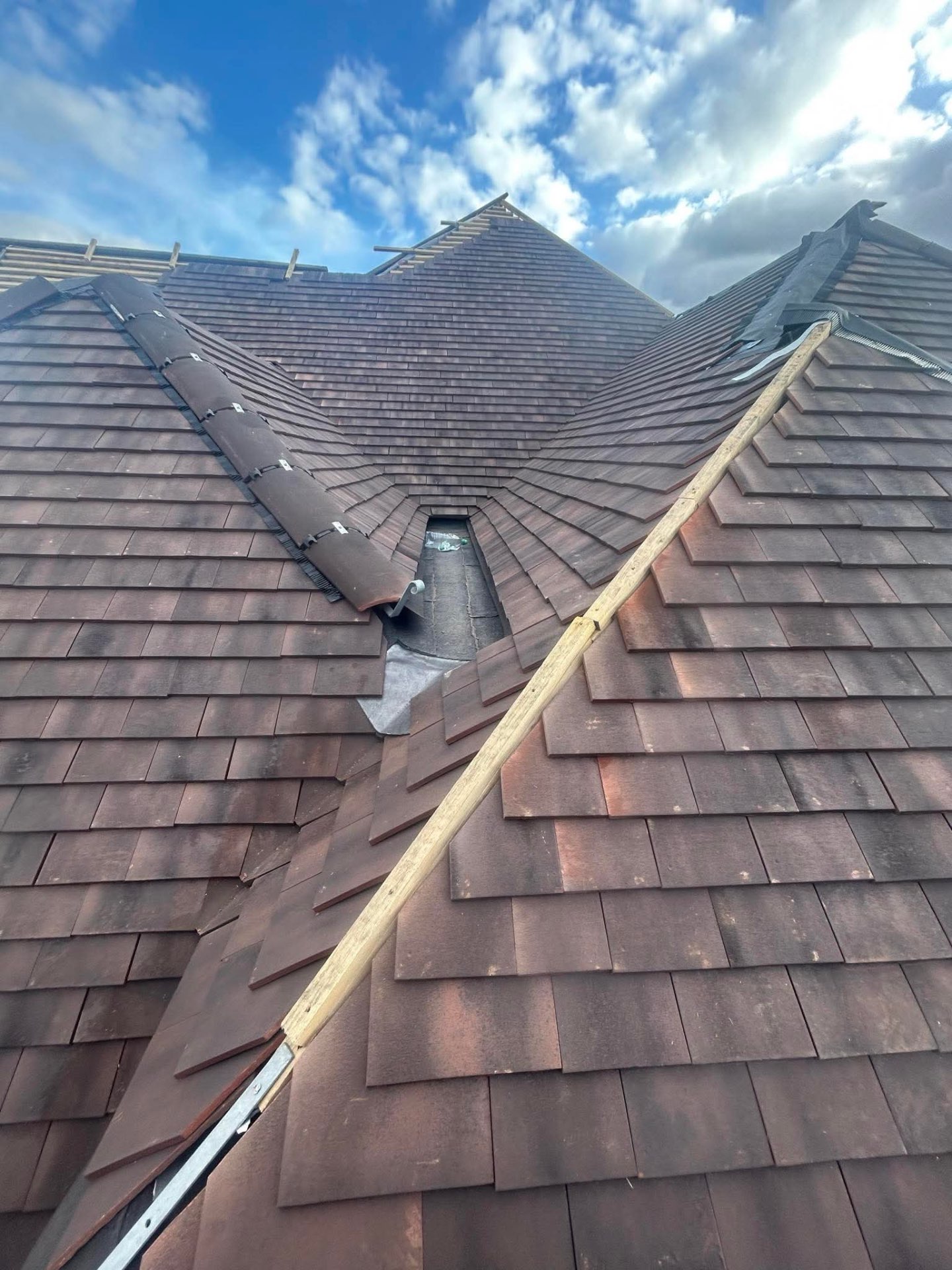 Re-Roof with Leadwork - Surrey